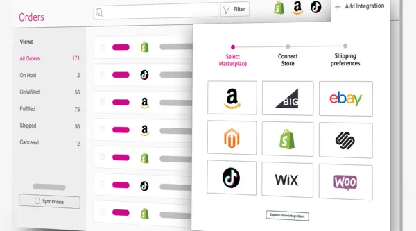 muliple eCommerce platforms