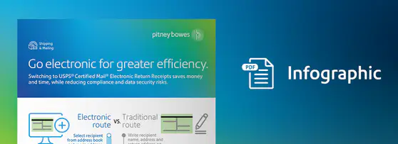 infographic - go electronic for greater efficiency