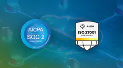 security credentials - SOC 2 and ISO 27001