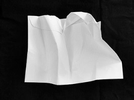 crumpled envelope image