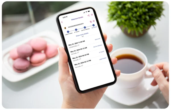 PitneyShip Pharmacy mobile dashboard