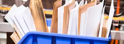 Bunch of envelopes